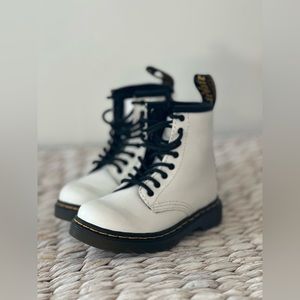 TODDLER 1460 LEATHER LACE UP BOOTS